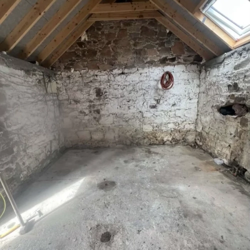 H+K Project, before picture - Building restoration and construction services in Cork