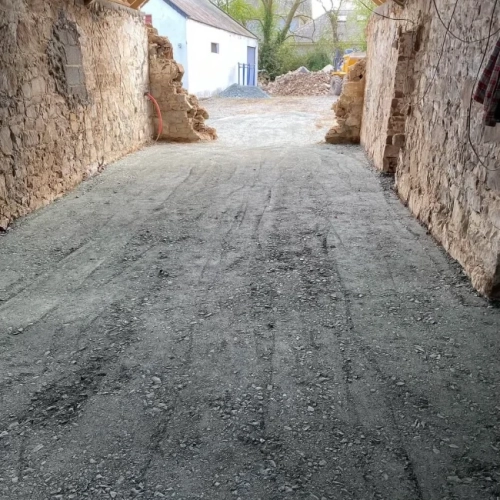 H+K Project, before picture - Building restoration and construction services in Cork